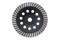 Чашка алмазная Рамболд 180 x 22.2 мм турбо черная (180 Т-Ч)