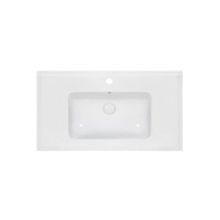 Раковина Qtap Albatross E49 900х490х200 White з донним клапаном QT01119090E49W