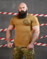 Тактична футболка потовідвід SABUR РУНИ КАЙОТ ВТ6564