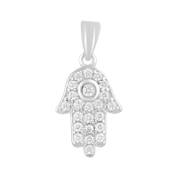 Серебряная подвеска CatalogSilver с фианитами (2124955)