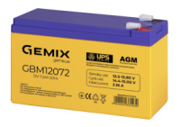 Акумуляторна батарея Gemix GBM12072