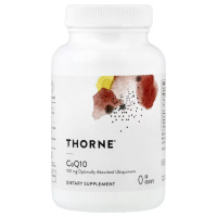 Коензим Q10, 100 мг, CoQ10, Thorne, 60 гелевих капсул