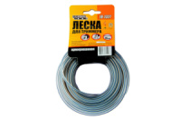 Леска для триммера Mastertool 2.7 мм х 15 м «квадрат» армированный (19-1327)