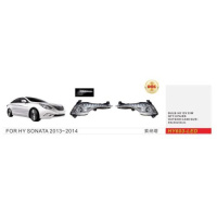 Фары доп.модель Hyundai Sonata/2012-14/K.R TYPE/HY-603L/H8-12V35W+LED-4W/FOG+DRL (HY-603-LED 2в1)