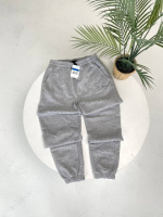 Спортивні штани Jordan сірі з вишитим лого