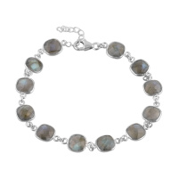 Серебряный браслет CatalogSilver с , вес изделия 8,25 гр (2118268) 1921 размер