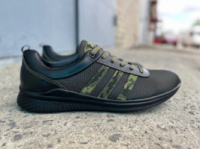 Мужские летние кроссовки сетка Adidas А-5 хаки