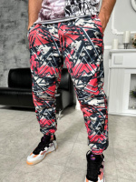 Спортивні штани чоловічі плащівка на підкладці