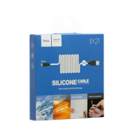 Кабель Hoco X21, Micro, 1m, 2.4A, White