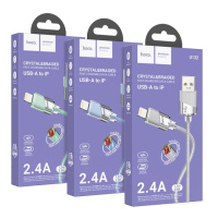 Кабель USB Hoco U132 Lightning 2.4A 1.2m