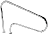 Поручень для басейну Golfinho E5117 зі збільшеним вильотом, AISI-316