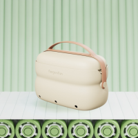 Сумочка силиконовая 2в1 косметичка дорожняя для аксессуаров в ваную комнату и душ,водонепроницаемая,бежевая