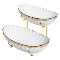 Фруктовница на 2 яруса для закусок 29×25×20 (см) HP-26-5