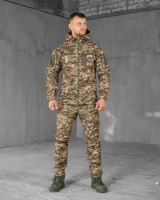 Тактичний костюм софтшел хижак ТР6452