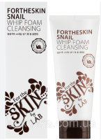 Пінка для вмивання з муцином равлика Fortheskin Snail Whip Foam Cleansing