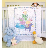 Набір для вишивання хрестиком «Ферма//Farm Friends Quilt» DIMENSIONS 73258