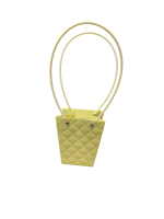 Сумка для цветов жёлтая «Shade» XS маленькая