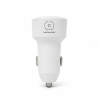 Автомобільний зарядний пристрій WUW-C243 PD20W+ PD20W White (WUW-C243W)
