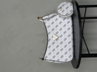 Сумка жіноча Guess Noelle багет 2 в 1 білий