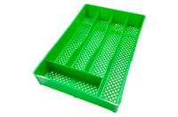 Вставка для столовых приборов Xplast 300 x 200 x 50мм сетка (TNX-К045)