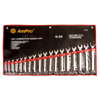 Набор ключей комбинированных (6-24мм),18предметов