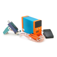 Аппарат точечной сварки конденсаторный GLITTER 801B Ni-Cd, Ni-MH, Li-Ion, лента 0,05-0,3мм, ток 500-1800А, 220V, 16 мм2, U=5-5.8V, t=0.1-10ms,11.6kW