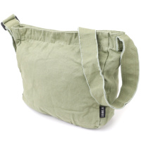 Сумка на плече из качественного текстиля Vintage sale_15131 Оливковый