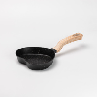Сковорода для омлету та яєчні 16*13.5*3 см, чорний