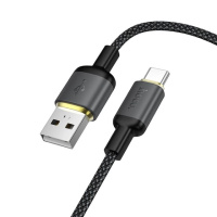 Кабель HOCO X128 Benefit charging data cable Type-C Black (6942007681094)