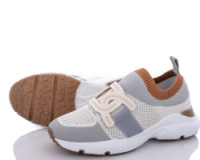 Кроссовки женские Fashion Budhi 3891 38 размер 24,5 см Серый