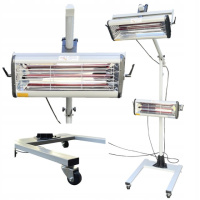 Инфракрасная сушка коротковолновая (2х1000W, 0-60мин,40-100°C, цифровой дисплей) G.I. KRAFT GI15008