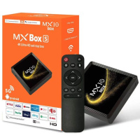 Смарт TB приставка Smart Android TV Box MX10s Black