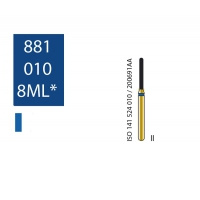 Алмазный бор Diatech удлиненная закругленная фиссура 881 012 - 8 ML