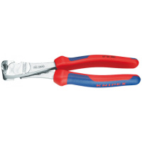 Кусачки торцеві (кліщі) особливої потужності, діаметр 5,0мм KNIPEX 67 05 200, хромовані