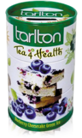Чай зелений чорниця цитрус Тарлтон Tea for Health Здоровя 100 г Tarlton