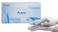 Перчатки латексные неопудренные Igar, 100 шт. L