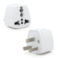 Переходник на евророзетку TEFAL AU White, 3pin, 250V, 10A, в упаковке 20 штук, цена за штуку, Q1000