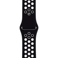 Ремінець для Apple Watch 42/44/45/49 mm Nike Sport Band Black/White