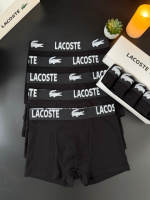 Чоловічий набір трусів 5 шт  Lacoste колір чорний