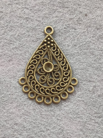 Коннектор/  30×41 мм / металл/бронза