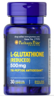 Puritan's Pride L-Glutathione 500 mg 30 капсул