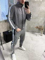 Костюм у клітинку чоловічий гострі картузи