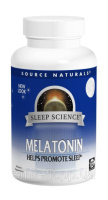 Мелатонін 1мг, Sleep Science, Source Naturals, 200 таблеток