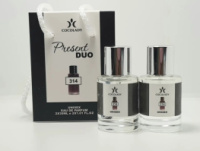 Унисекс подарочный набор парфюм Cocolady Present Duo 314 Gris Dior Esprit de Parfum 2x30 ml