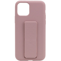 Чохол Silicone Case Hand Holder для Apple iPhone 11 Pro (рожевий / Pink Sand) - купити в SmartEra.ua