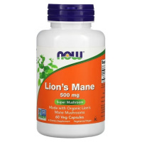 NOW Lion's Mane 500 mg 60 капсул