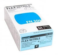 Перчатки нитриловые Manual Nitrile FN309