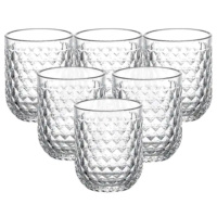 Набор стаканов 6 шт по 250 мл Прозрачный HP-19-105