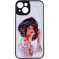 TPU+PC чохол Prisma Ladies для Apple iPhone 14 (6.1«), Girl in a hat - купити в SmartEra.ua