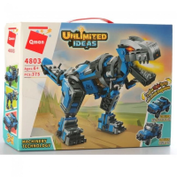 Конструктор «3в1, Динозавр/транспорт» 375 дет